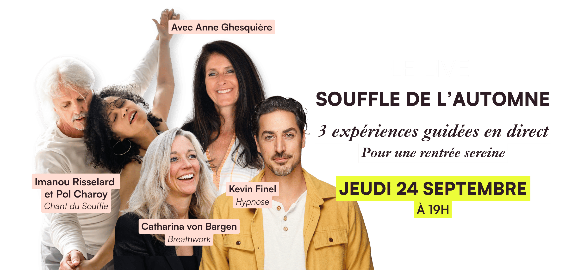 Visuel annonce live Métamorphose mobile